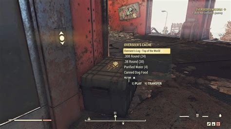 fo76 follow the overseer's journey